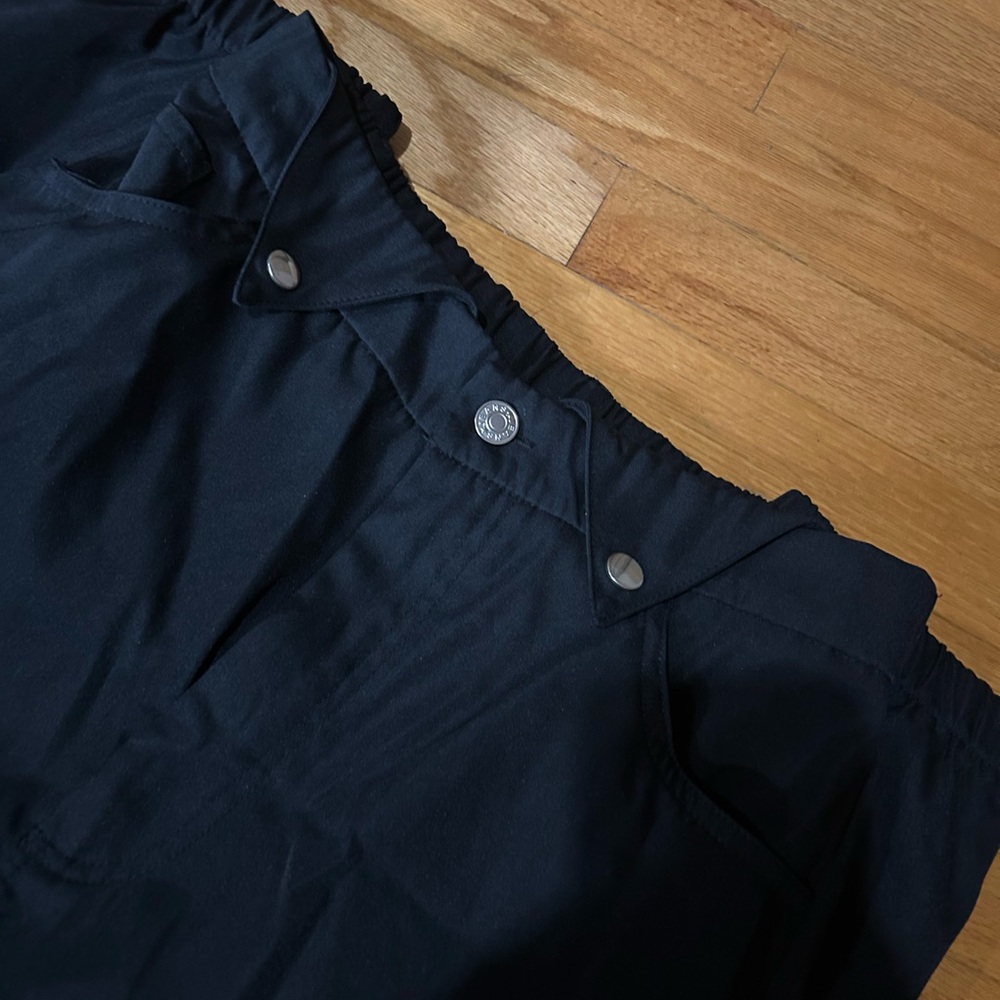 Black Elastic Waist joggers